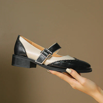 Sarah&Kate™| Miana Leather Mary Janes
