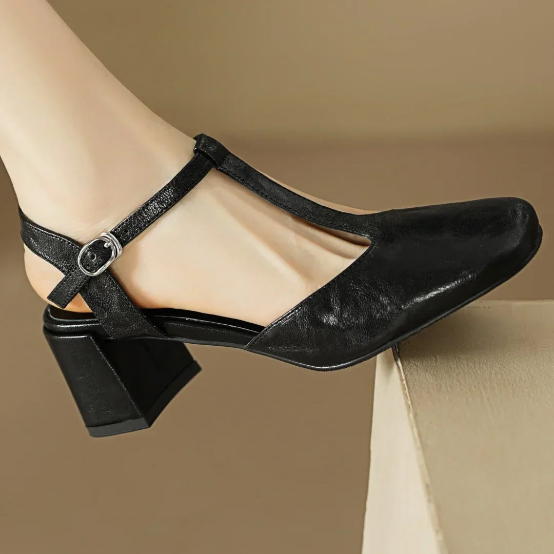 Sarah&Kate™| Beatrica Leather Mary Janes