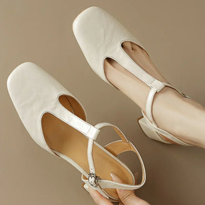 Sarah&Kate™| Beatrica Leather Mary Janes