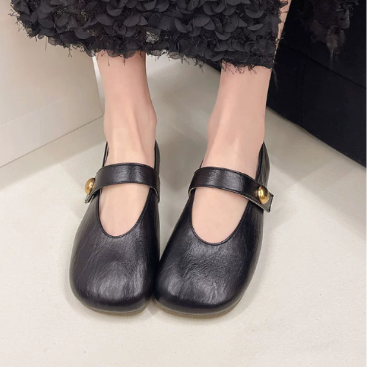 Sarah&Kate™| Irene Leather Mary Janes