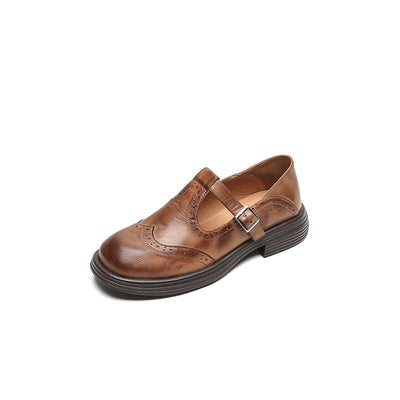 Sarah&Kate™| Risla Leather Mary Janes
