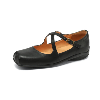 Sarah&Kate™| Edith Leather Mary Janes