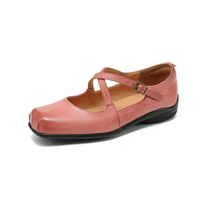Sarah&Kate™| Edith Leather Mary Janes