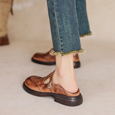 Sarah&Kate™| Risla Leather Mary Janes