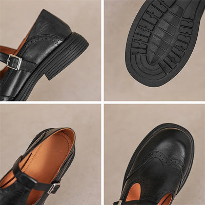 Sarah&Kate™| Risla Leather Mary Janes