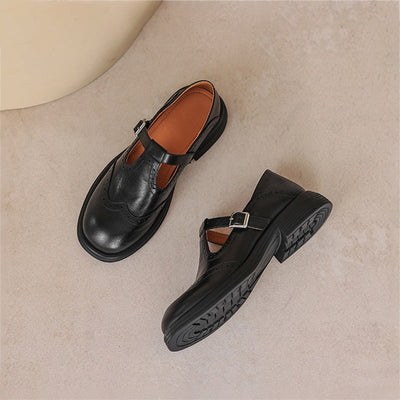 Sarah&Kate™| Risla Leather Mary Janes