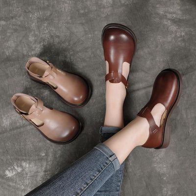 Sarah&Kate™| Colette Leather Mary Janes